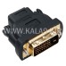 تبدیل DVI 24+1 M به HDMI F مارک KAISER / تک پک / کیفیت عالی